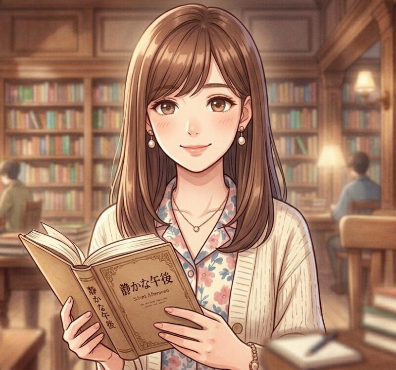 顔タイプフェミニンのイラスト
