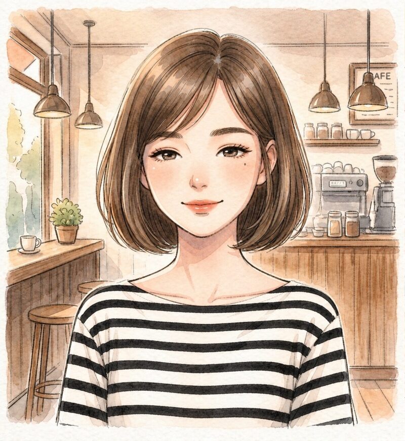 顔タイプフレッシュのイラスト