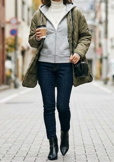 骨格ウェーブの冬服のおすすめコーディネート